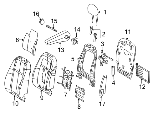 2017 Mercedes-Benz Metris Heated Seats Diagram 3