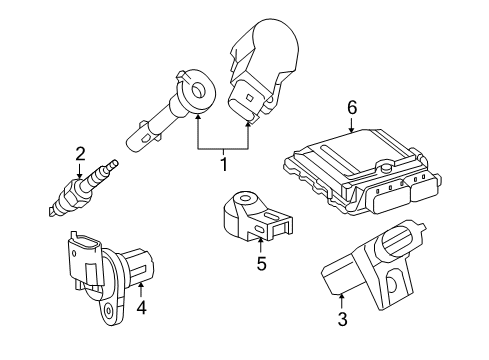 2010 Mercedes-Benz E550 Ignition System Diagram