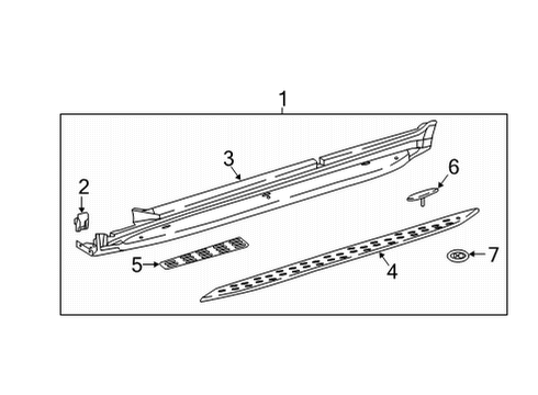2021 Mercedes-Benz GLC63 AMG Running Board
