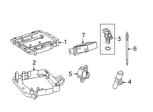 2018 Mercedes-Benz Sprinter 3500 Ignition System Diagram