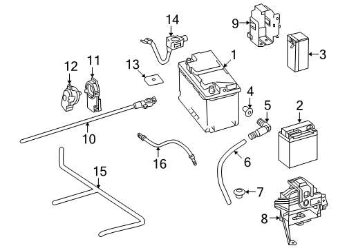 2014 Mercedes-Benz E250 Battery