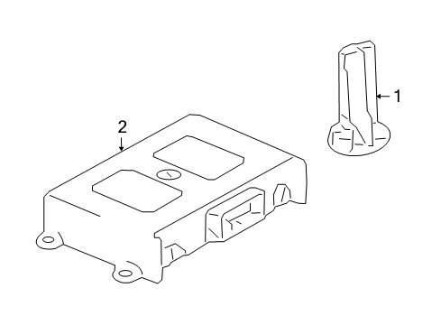 2010 Mercedes-Benz E550 Electrical Components Diagram 7