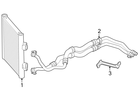 2024 Mercedes-Benz SL63 AMG S E Performance Oil Cooler