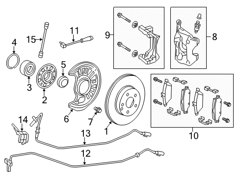2016 Mercedes-Benz CLA250 ROTATIONAL SPEED SENSOR Diagram for 246-905-77-03