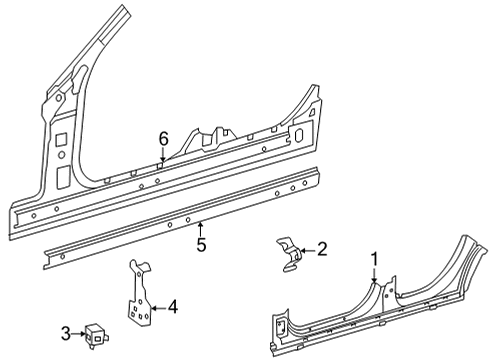 2024 Mercedes-Benz C63 AMG S E Performance Rocker Panel