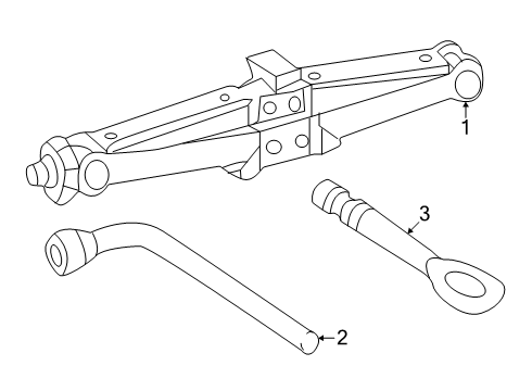 2025 Mercedes-Benz E53 AMG Jack & Components