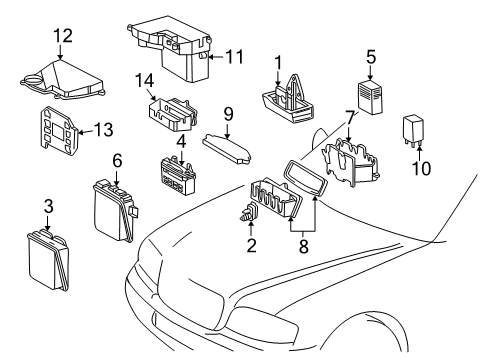 1994 Mercedes-Benz C280 Traction Control Diagram 2