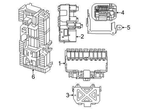 2024 Mercedes-Benz AMG GT 55 Fuse & Relay Diagram 2