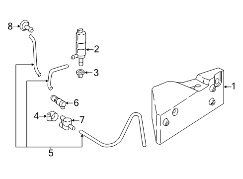 2015 Mercedes-Benz G63 AMG Headlamp Washers/Wipers