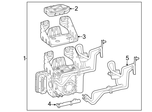2025 Mercedes-Benz EQS 450 SUV Ride Control - Rear