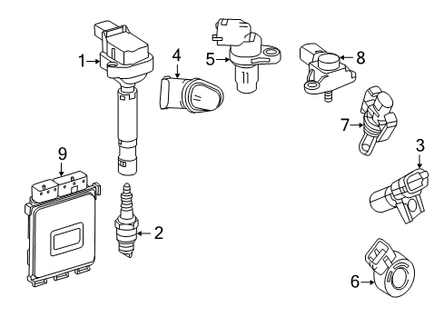 2015 Mercedes-Benz SLK250 Powertrain Control - Air Diagram 2