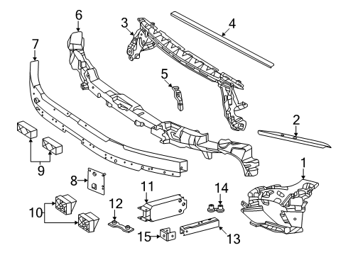 2025 Mercedes-Benz E53 AMG Bumper & Components - Front