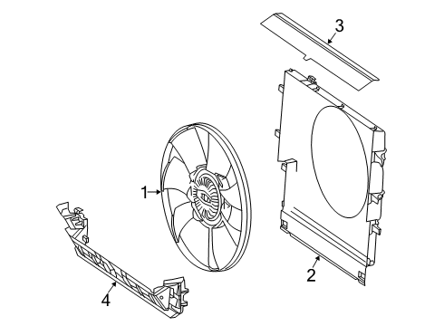 2020 Mercedes-Benz Sprinter 2500 Cooling Fan Diagram 2