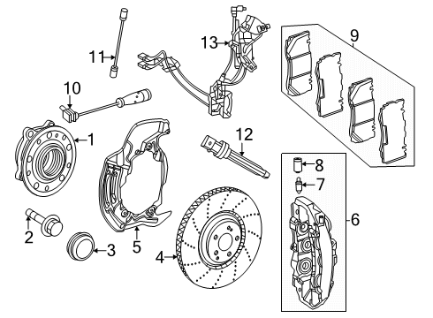2024 Mercedes-Benz C63 AMG S E Performance Anti-Lock Brakes