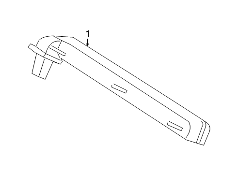 2007 Mercedes-Benz E350 High Mount Lamps Diagram 2