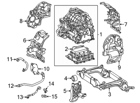 2022 Mercedes-Benz EQS 580 CONNECTION FITTING Diagram for 297-345-35-00
