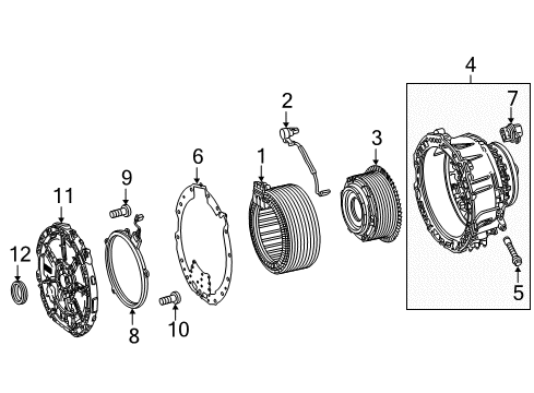 2016 Mercedes-Benz GLE550e Electrical Components Diagram 3