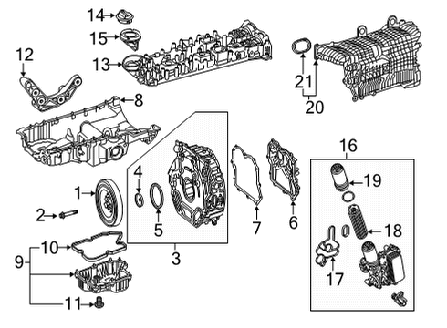 2024 Mercedes-Benz AMG GT 43 Engine Parts