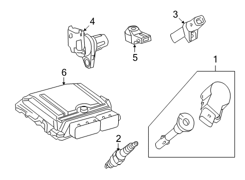 2010 Mercedes-Benz E550 Ignition System Diagram 2