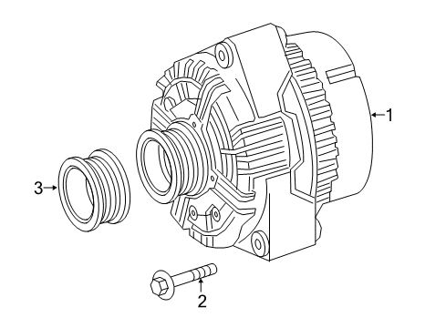 2006 Mercedes-Benz G500 Alternator