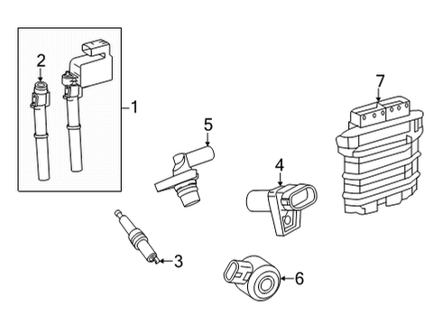 2024 Mercedes-Benz C300 Ignition System Diagram