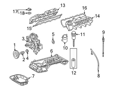 2007 Mercedes-Benz G55 AMG Engine Parts