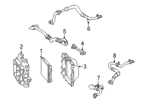 2019 Mercedes-Benz AMG GT C Oil Cooler