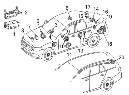 2022 Mercedes-Benz E350 Sound System