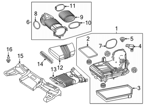 2024 Mercedes-Benz S500 Powertrain Control Diagram