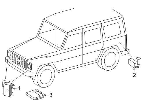 2025 Mercedes-Benz G63 AMG Ride Control Components