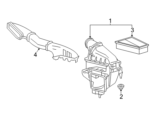 2014 Mercedes-Benz CLA250 Filters Diagram