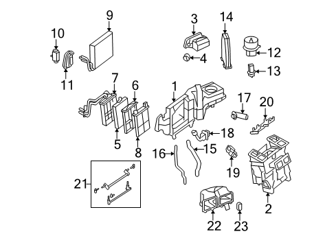 2012 Mercedes-Benz C250 Automatic Temperature Controls Diagram 2