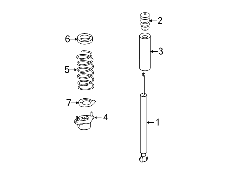 2008 Mercedes-Benz C300 Shocks & Components