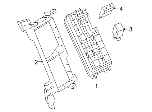 2011 Mercedes-Benz ML550 Electrical Components Diagram 9