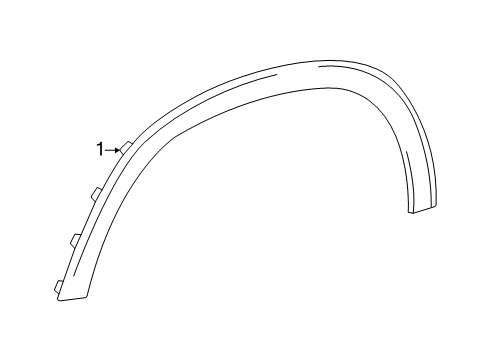 2024 Mercedes-Benz E450 Exterior Trim - Fender