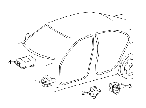 2017 Mercedes-Benz E400 Supplemental Restraint System Diagram 2