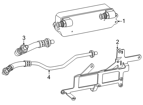 2025 Mercedes-Benz G63 AMG Trans Oil Cooler