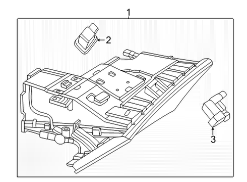 2025 Mercedes-Benz EQS 450+ Glove Box