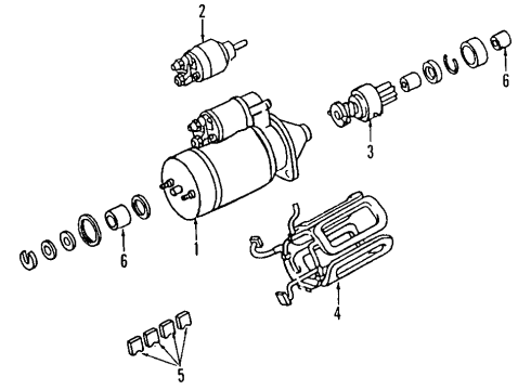1990 Mercedes-Benz 300CE Starter