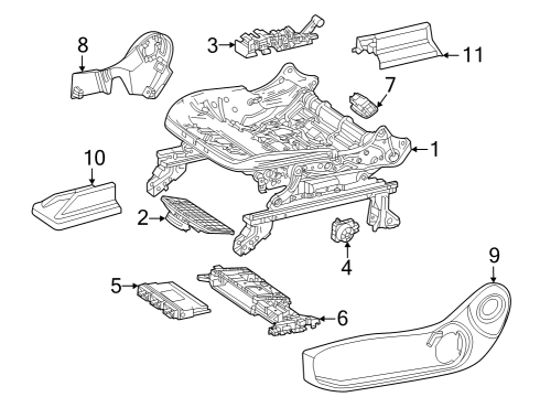 2023 Mercedes-Benz EQB 250+ Tracks & Components