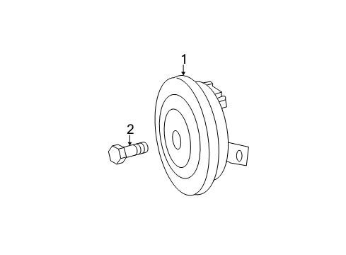 2013 Mercedes-Benz Sprinter 3500 Horn Diagram