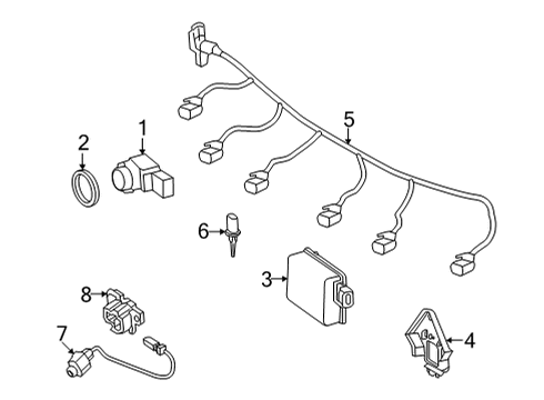 2023 Mercedes-Benz E450 Controls - Instruments & Gauges Diagram 3
