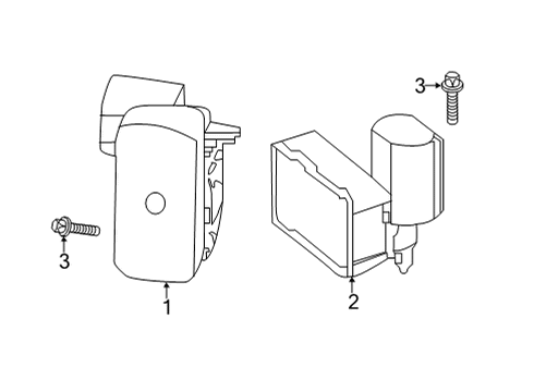 2020 Mercedes-Benz GLC300 Electrical Components Diagram 2