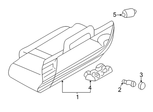 2006 Mercedes-Benz G500 Glove Box