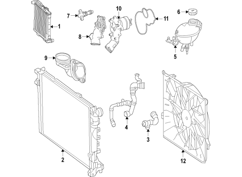 2025 Mercedes-Benz GLE63 AMG S Cooling System