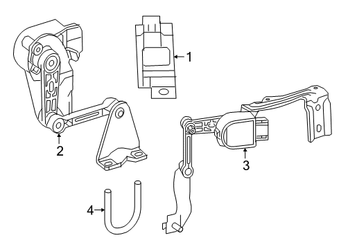 2016 Mercedes-Benz B250e Electrical Components Diagram 6