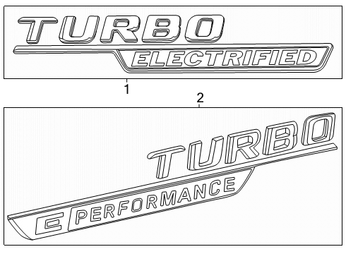 2024 Mercedes-Benz C63 AMG S E Performance Exterior Trim - Fender