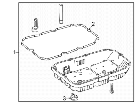 2021 Mercedes-Benz GLS580 Case & Related Parts Diagram