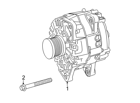 2015 Mercedes-Benz S63 AMG Alternator Diagram 2