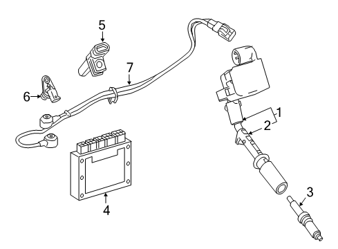 2015 Mercedes-Benz G63 AMG Ignition System Diagram